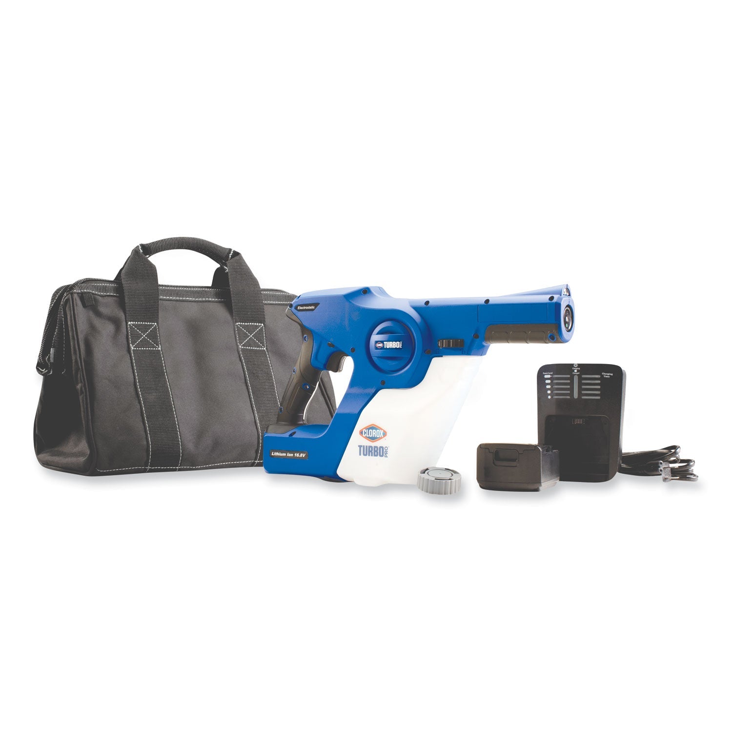 Clorox TurboPro Handheld Sprayer, 32 oz, White/Blue