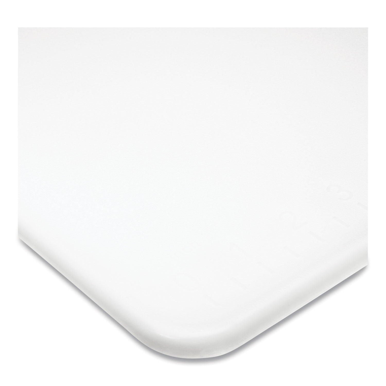 San Jamar Cut-N-Carry Color Cutting Boards, Plastic, 20 x 15 x 0.5, White