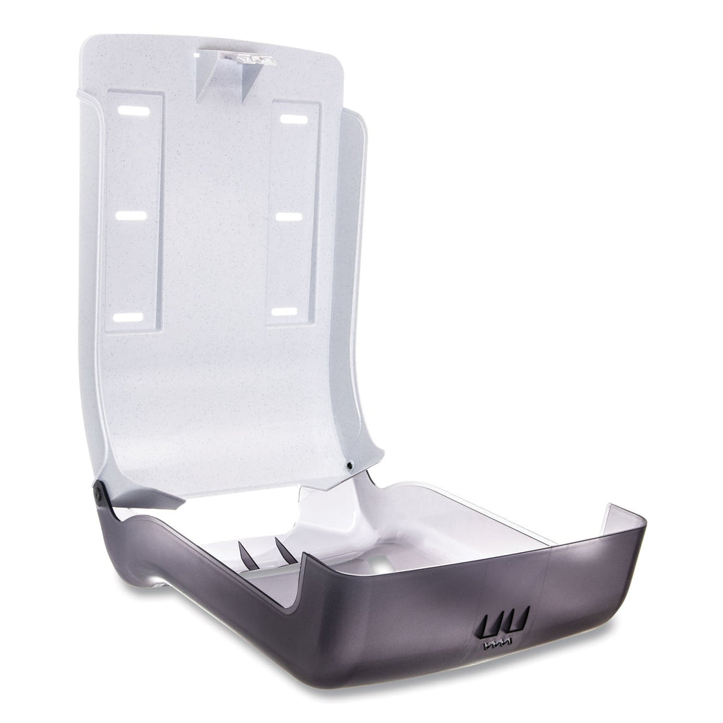 San Jamar Ultrafold Multifold/C-Fold Towel Dispenser, Classic, 11.75 x 6.25 x 18, Black Pearl