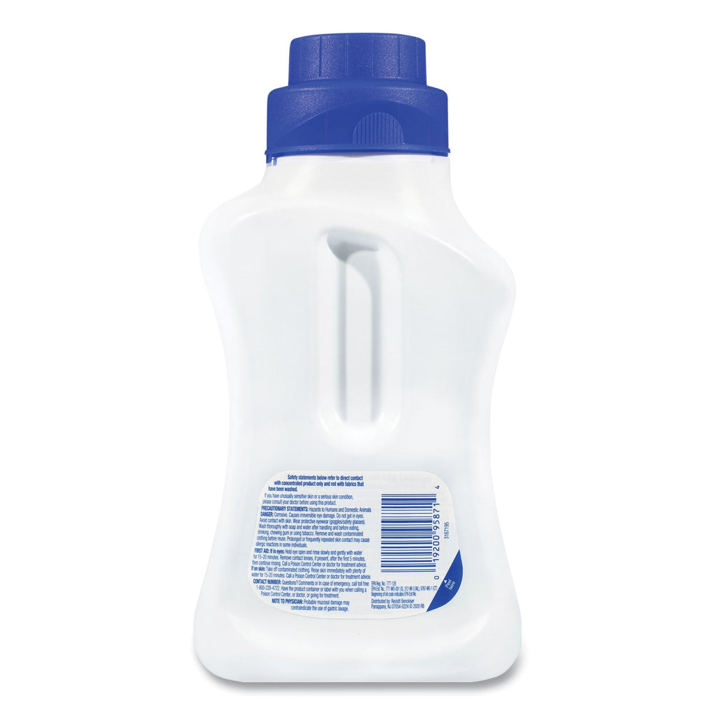 LYSOL Laundry Sanitizer, Liquid, Crisp Linen, 41 oz, 6/Carton
