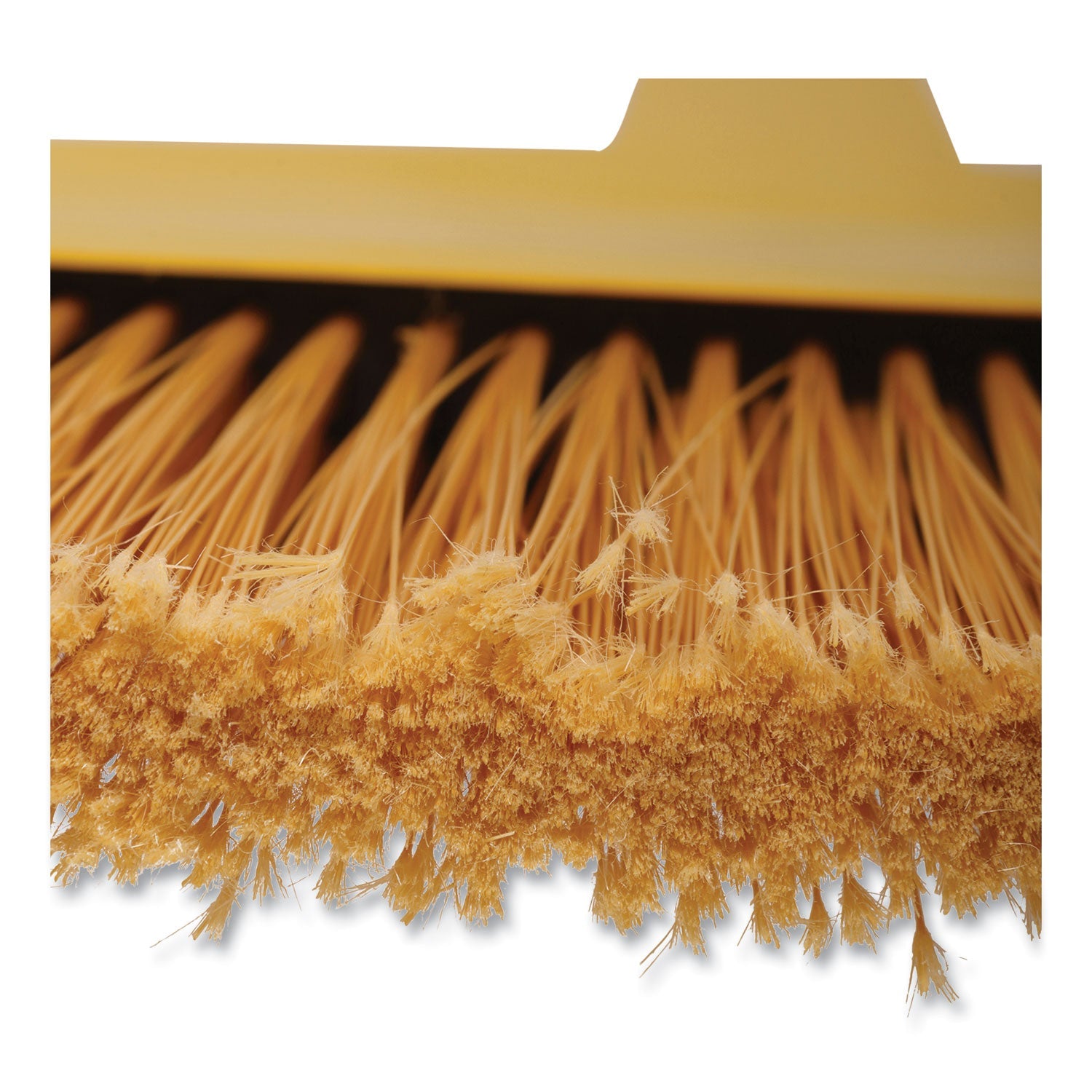 Boardwalk Angler Broom, 53" Handle, Yellow, 12/Carton