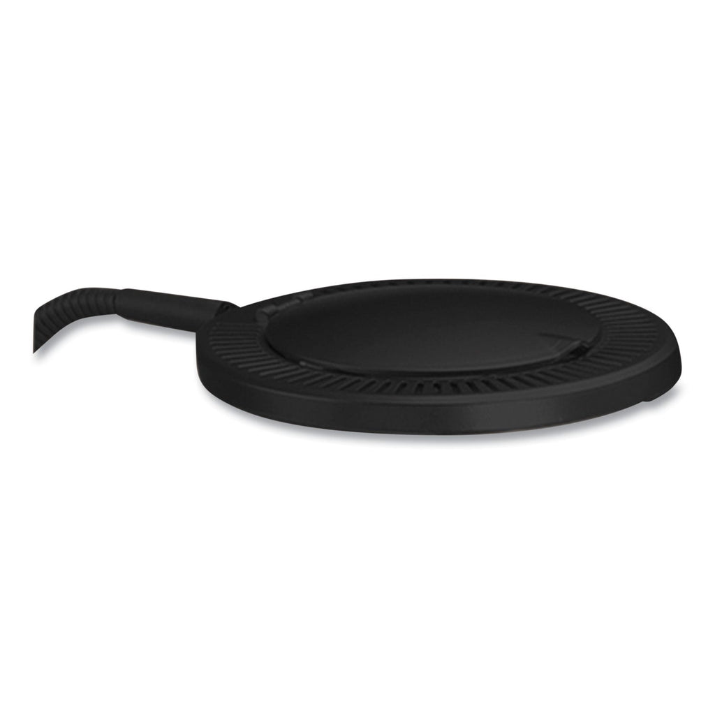 Alera Clamp-On, 3 Diopter LED Desktop Magnifier, 6.88"w x 16.63"d x 16.75"h, Black