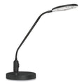Alera Clamp-On, 3 Diopter LED Desktop Magnifier, 6.88"w x 16.63"d x 16.75"h, Black