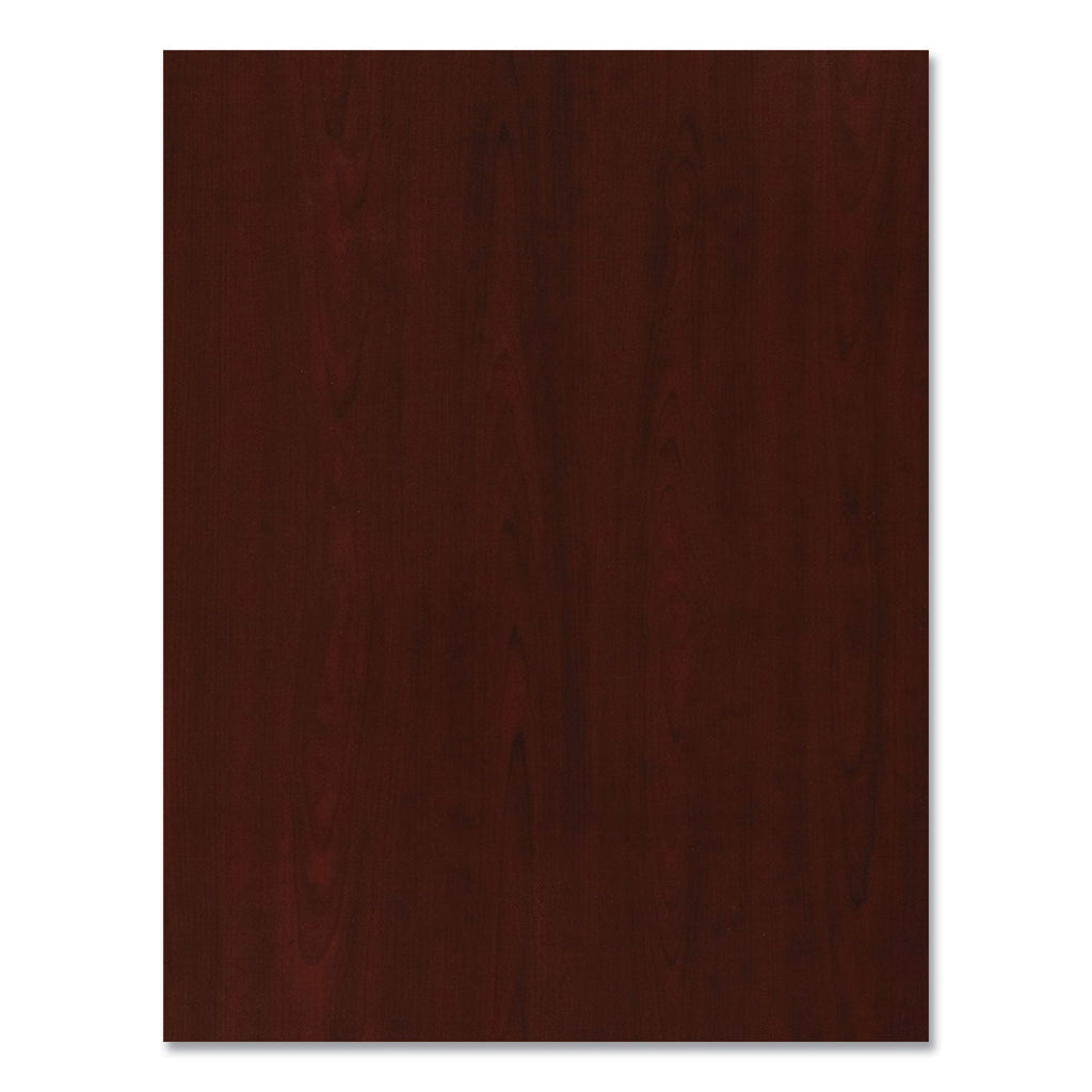 Bush Enterprise Collection Double Pedestal Desk, 70.13" x 28.63" x 29.75", Mocha Cherry, (Box 1 of 2)