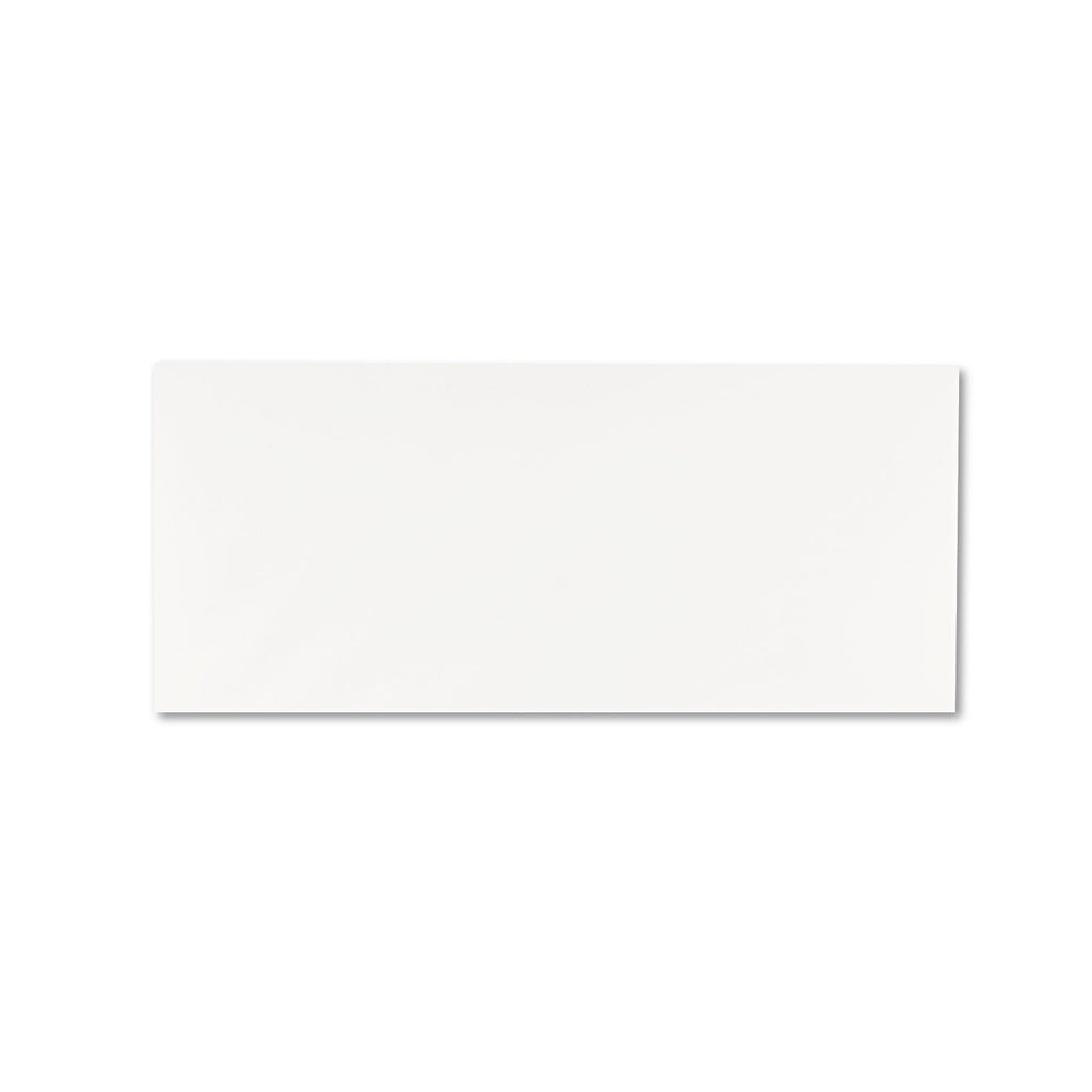 Neenah Paper CLASSIC CREST #10 Envelope, Commercial Flap, Gummed Closure, 4.13 x 9.5, Avon Brilliant White, 500/Box