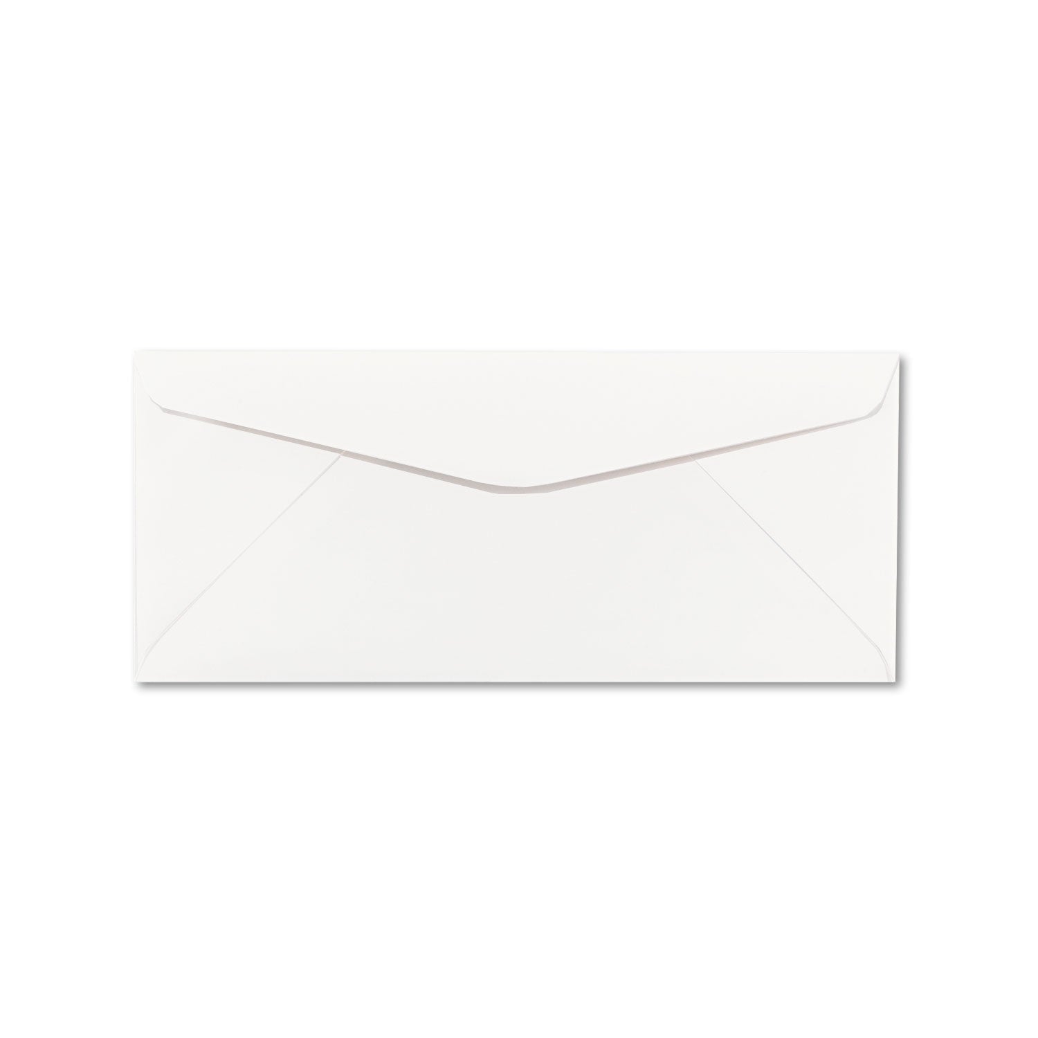 Neenah Paper CLASSIC CREST #10 Envelope, Commercial Flap, Gummed Closure, 4.13 x 9.5, Avon Brilliant White, 500/Box