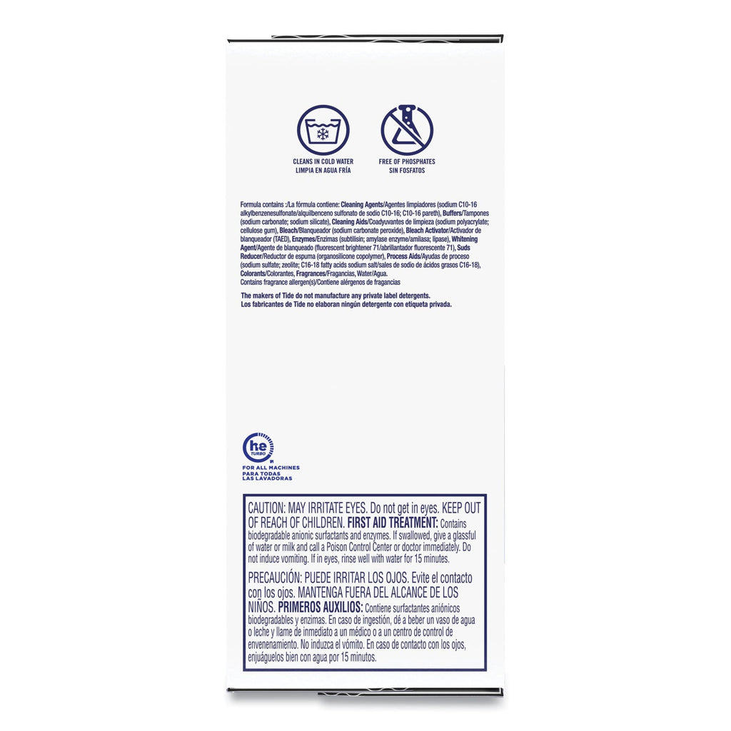 Tide Laundry Detergent with Bleach, Tide Original Scent, Powder, 144 oz Box