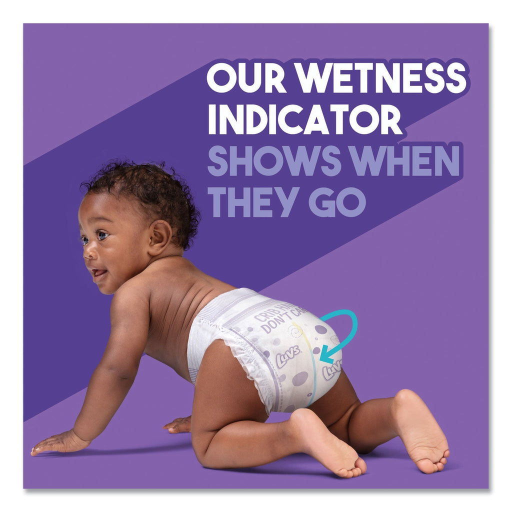 Luvs Diapers, Size 2, 12 lbs to 18 lbs, 40/Pack, 2 Pack/Carton