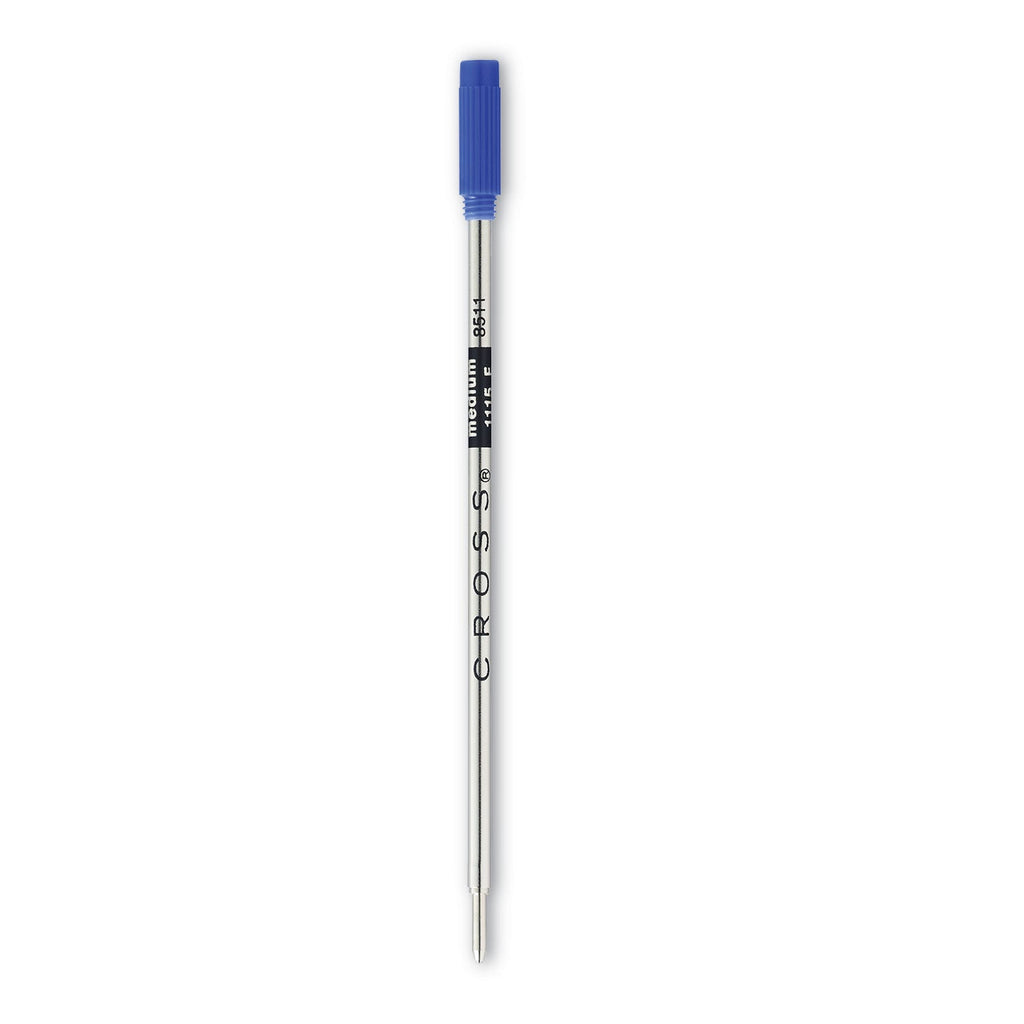 Cross Refills for Cross Ballpoint Pens, Medium Conical Tip, Blue Ink, 2/Pack