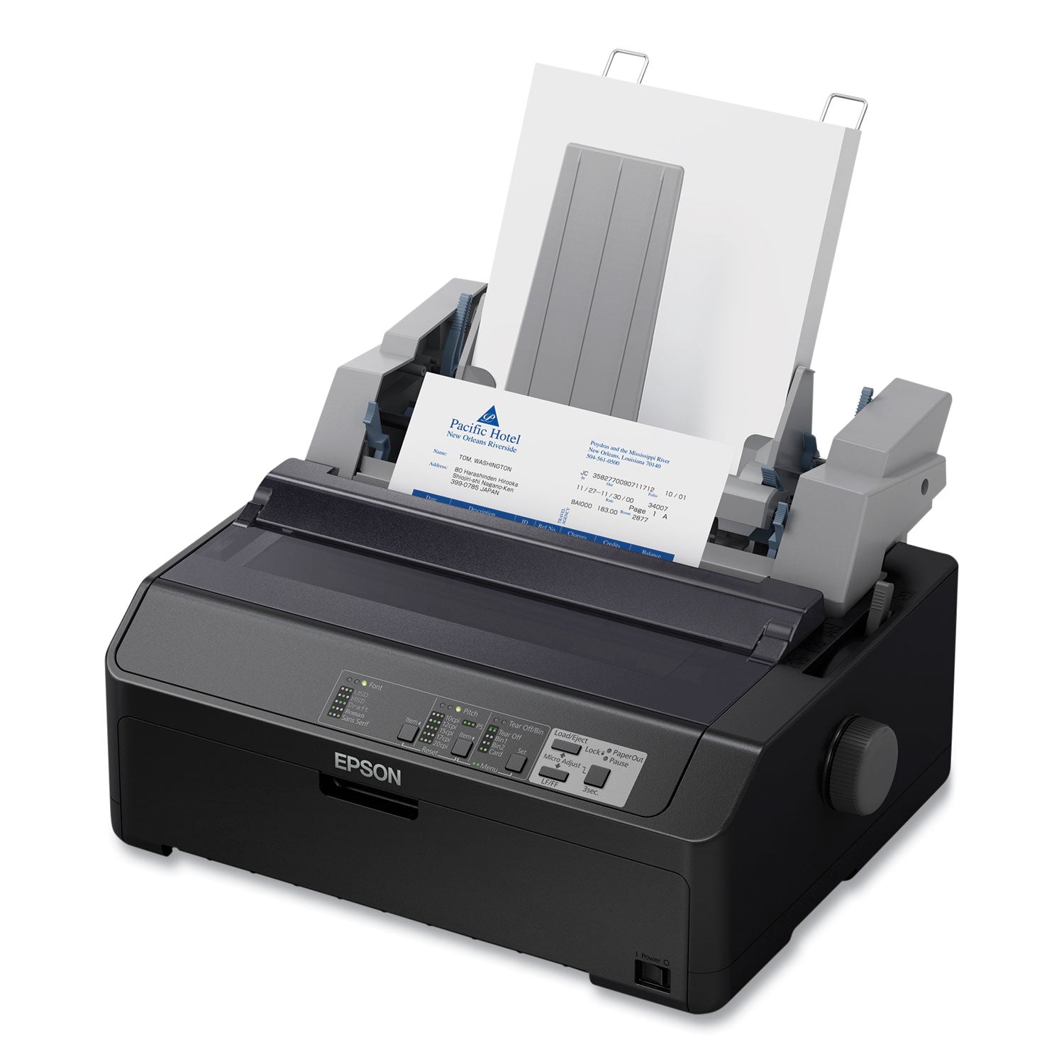 Epson FX-890II N Impact 9-Pin Dot Matrix Printer, Narrow Carriage