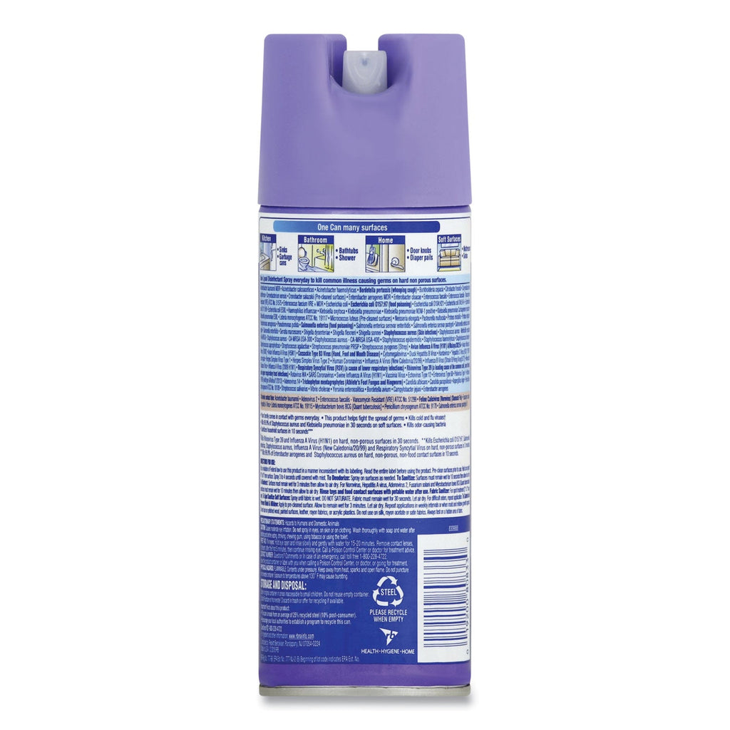 LYSOL Disinfectant Spray, Early Morning Breeze, 12.5 oz Aerosol Spray, 12/Carton