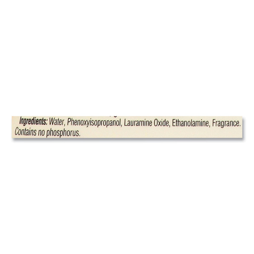 EASY-OFF Kitchen Degreaser, Lemon Scent, 16 oz Spray Bottle, 6/Carton