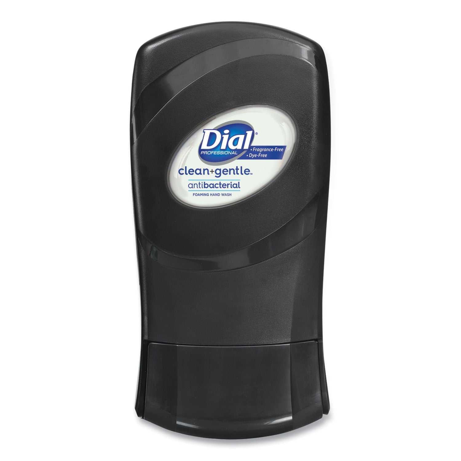 Dial Clean+Gentle Antibacterial Foaming Hand Wash Refill for FIT Manual Dispenser, Fragrance Free, 1.2 L, 3/Carton