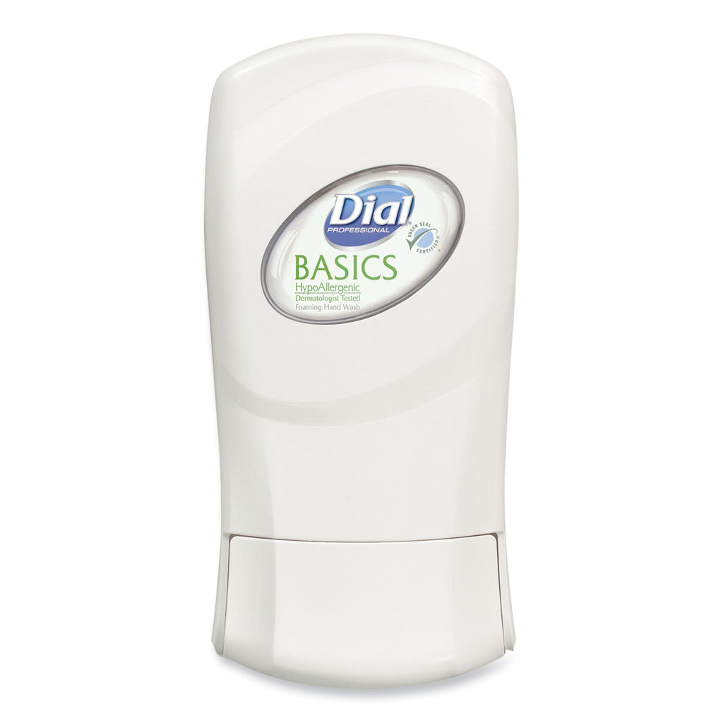 Dial Basics Hypoallergenic Foaming Hand Wash Refill for FIT Manual Dispenser, Honeysuckle, 1.2 L