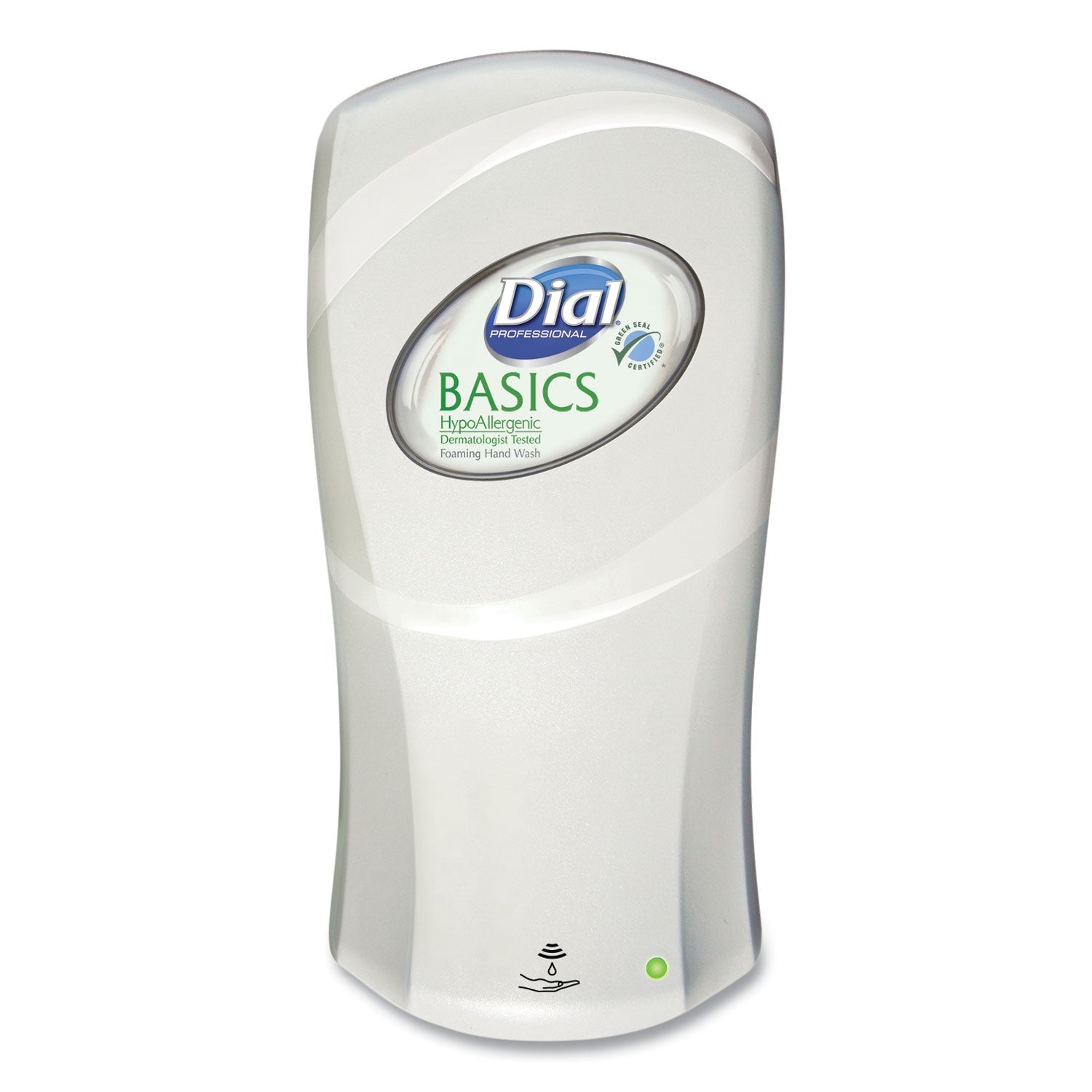 Dial FIT Universal Touch Free Dispenser, 1 L, 4 x 5.4 x 11.2, Ivory, 3/Carton