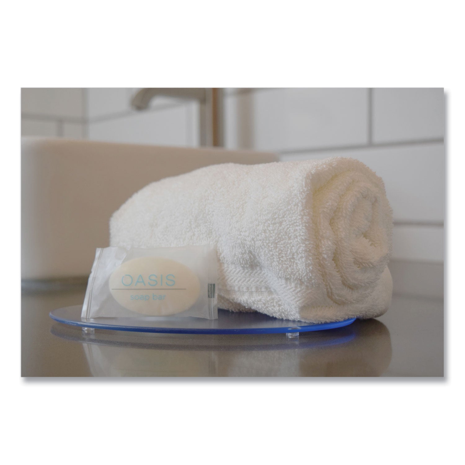 Oasis Soap Bar, Clean Scent, 0.46 oz, 1,000/Carton