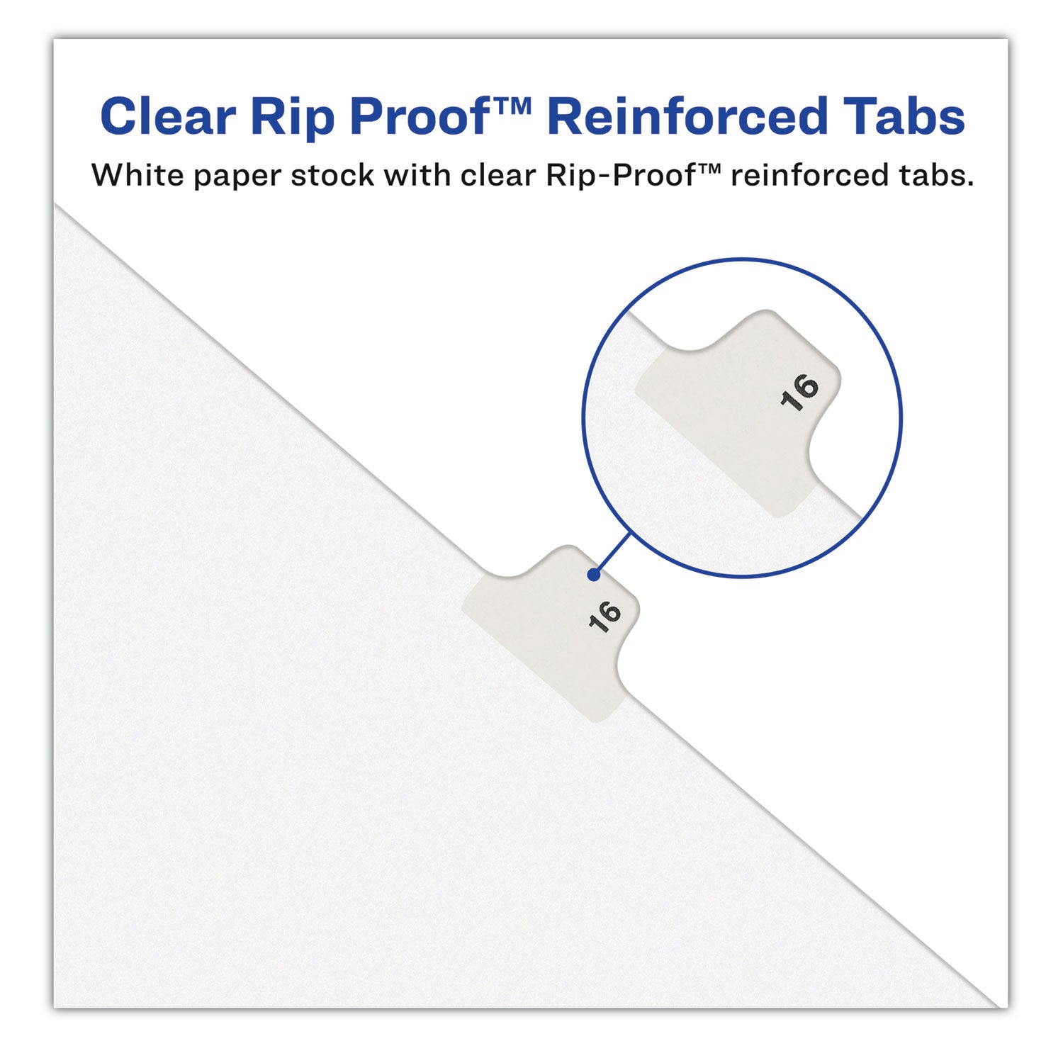 Avery Preprinted Legal Exhibit Side Tab Index Dividers, Avery Style, 10-Tab, 64, 11 x 8.5, White, 25/Pack, (1064)