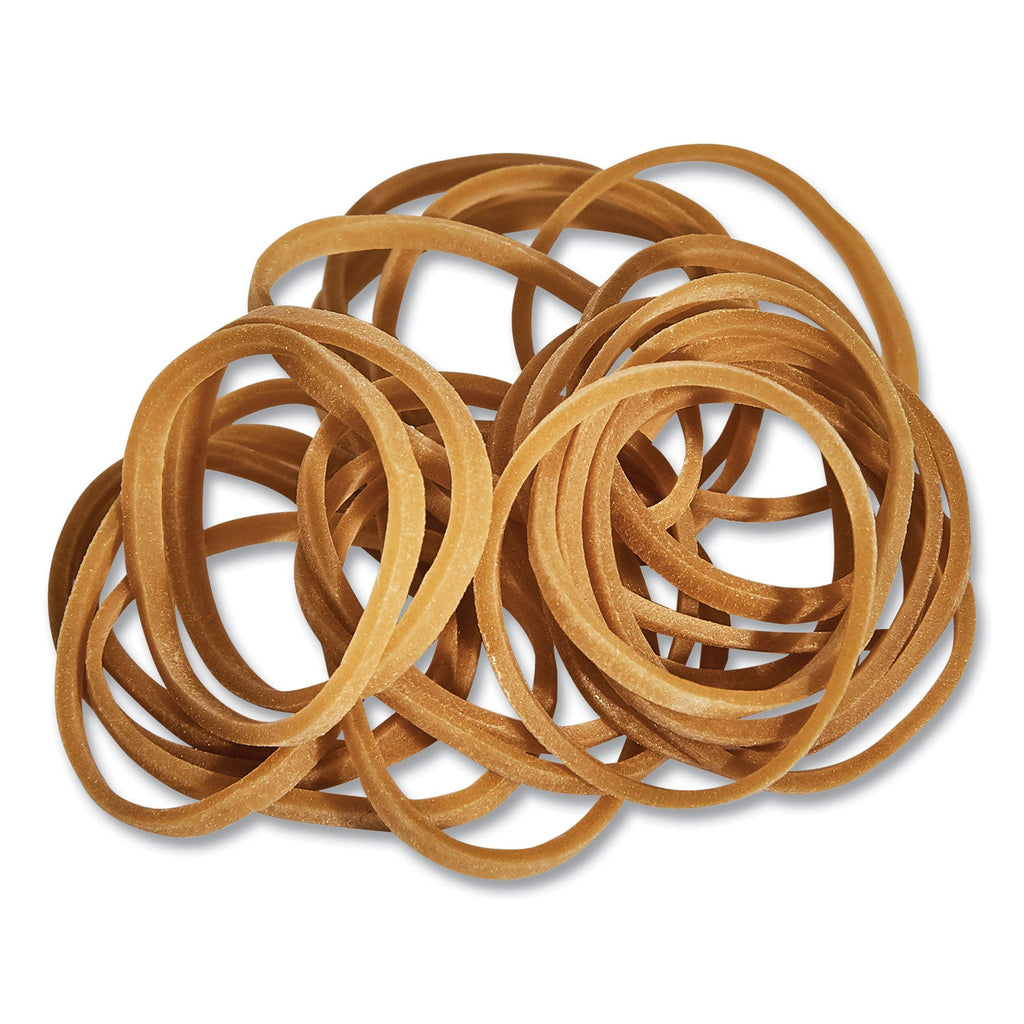 Universal Rubber Bands, Size 10, 0.04" Gauge, Beige, 1 lb Box, 3,400/Pack