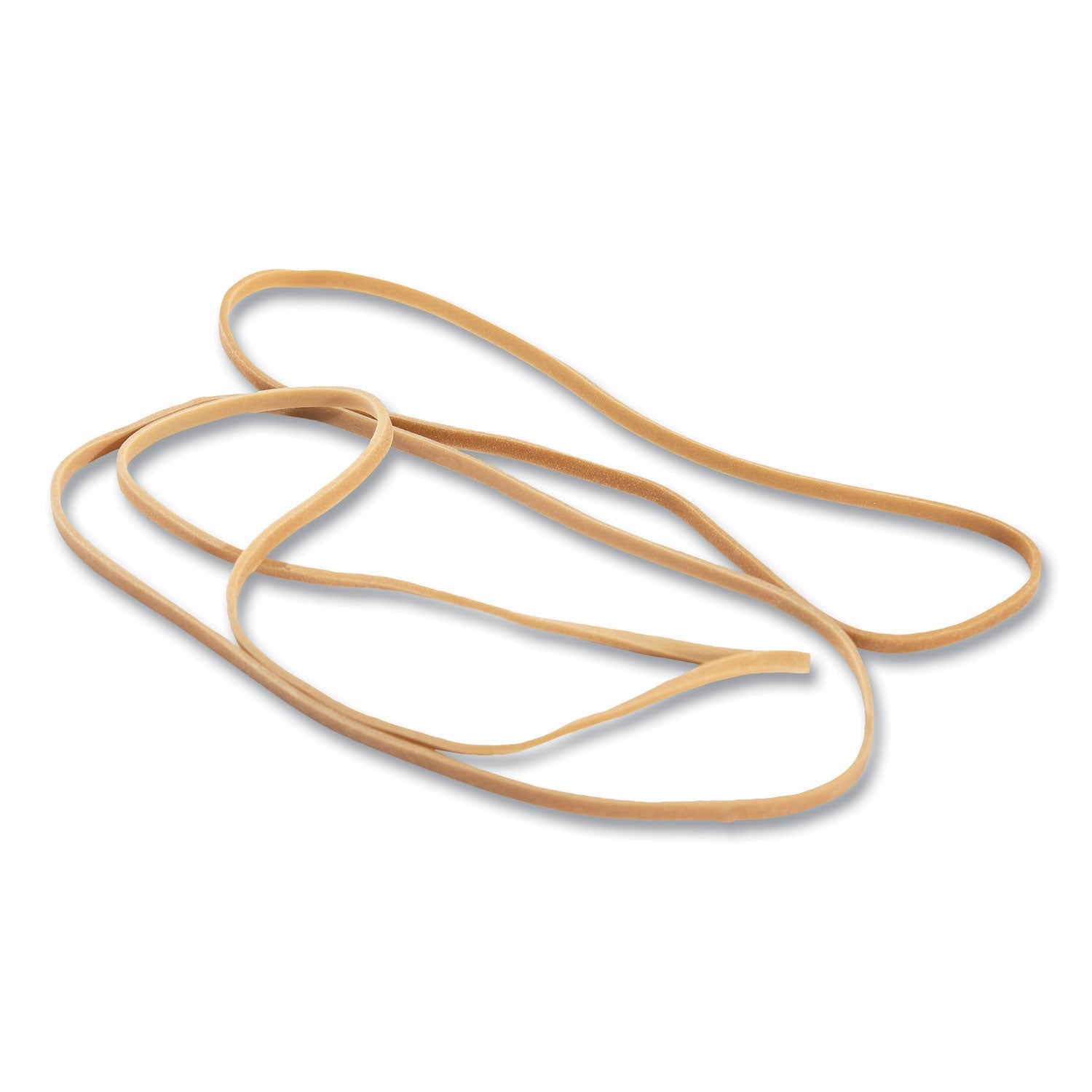 Universal Rubber Bands, Size 117, 0.06" Gauge, Beige, 4 oz Box, 50/Pack