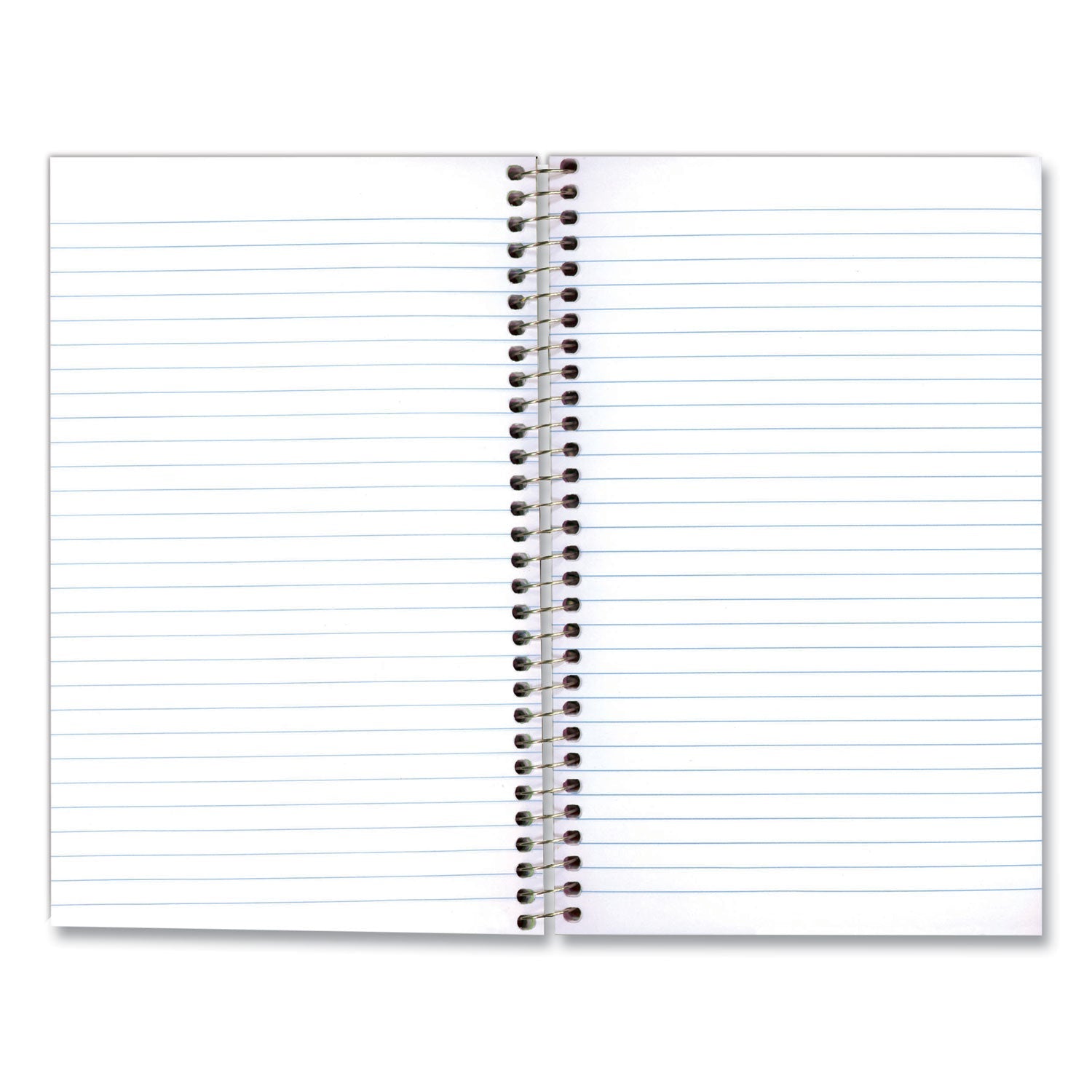 National Single-Subject Wirebound Notebooks, 1 Subject, Medium/College Rule, Kolor Kraft Blue Front Cover, 9.5 x 6, 80 Sheets