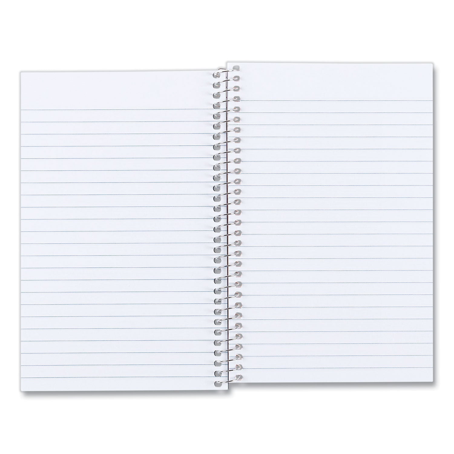 National Single-Subject Wirebound Notebooks, 1 Subject, Medium/College Rule, Kolor Kraft Blue Front Cover, 7.75 x 5, 80 Sheets