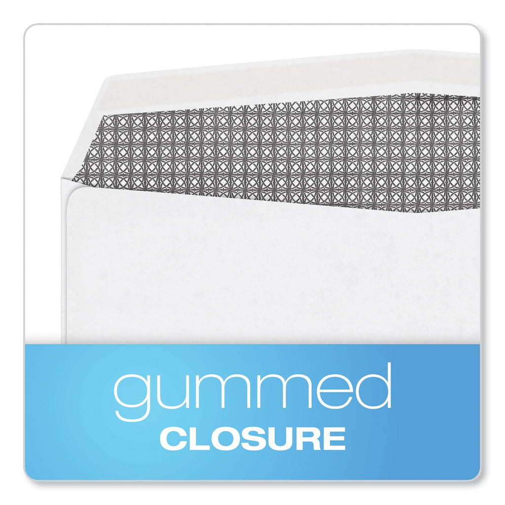 TOPS W-2 Laser Double Window Envelope, Commercial Flap, Gummed Closure, 5.63 x 9, White, 50/Pack