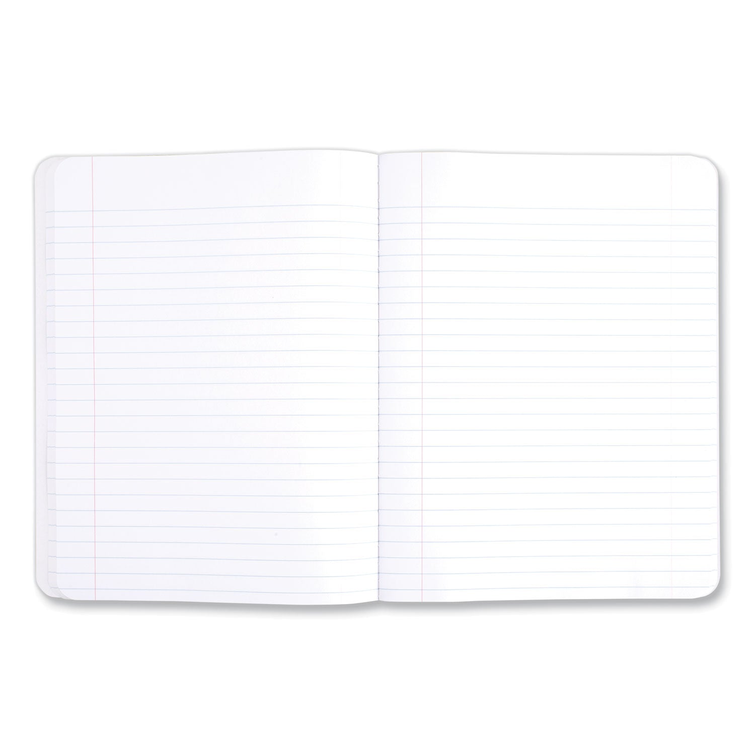 Mead Square Deal Composition Book, 3 Subject, Wide/Legal Rule, Black Cover, 9.75 x 7.5, 100 Sheets, 12/Pack