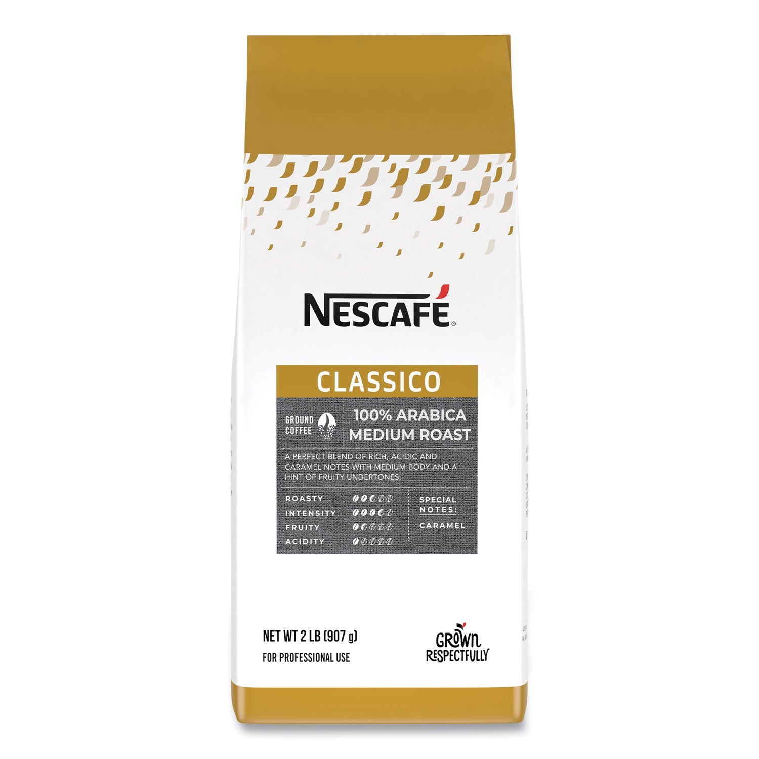 Nescafé Classico 100% Arabica Roast Ground Coffee, Medium Blend, 2 lb Bag