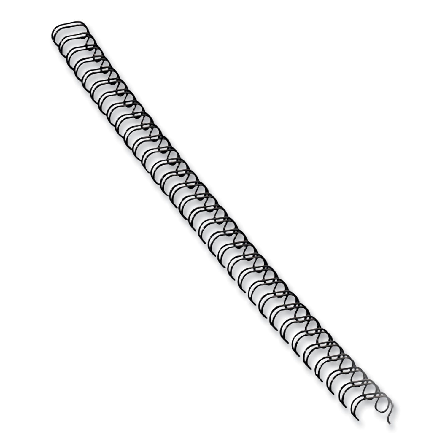 Fellowes Wire Bindings, 1/4" Diameter, 35 Sheet Capacity, White, 25/Pack