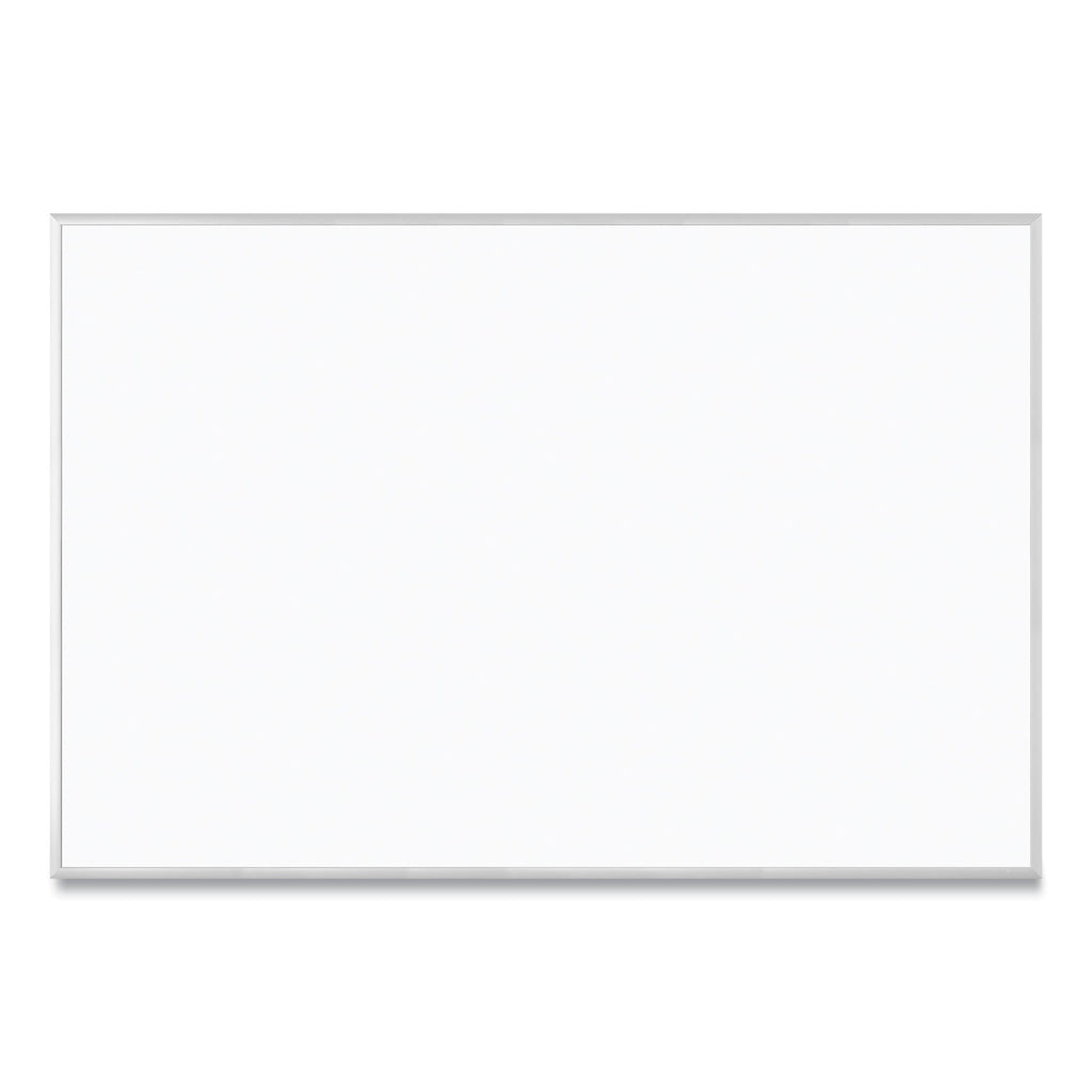 U Brands Magnetic Dry Erase Board with Aluminum Frame, 72 x 48, White Surface, Silver Frame