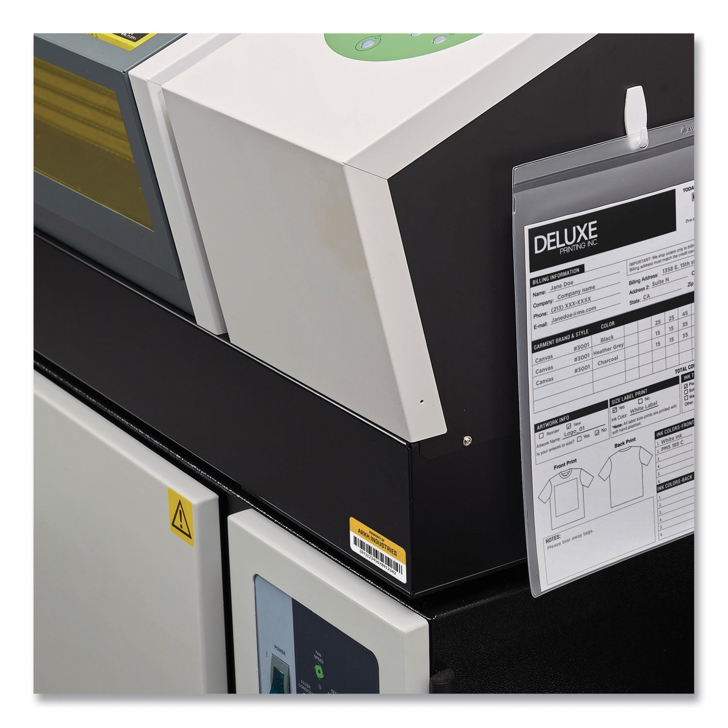 Avery PermaTrack Tamper-Evident Asset Tag Labels, Laser Printers, 0.5 x 1, White, 84/Sheet, 8 Sheets/Pack