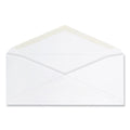 Universal Open-Side Business Envelope, #10, Commercial Flap, Gummed Closure, 4.25 x 9.63, White, 125/Box
