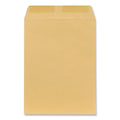 Universal Catalog Envelope, 28 lb Bond Weight Kraft, #10 1/2, Square Flap, Gummed Closure, 9 x 12, Brown Kraft, 100/Box