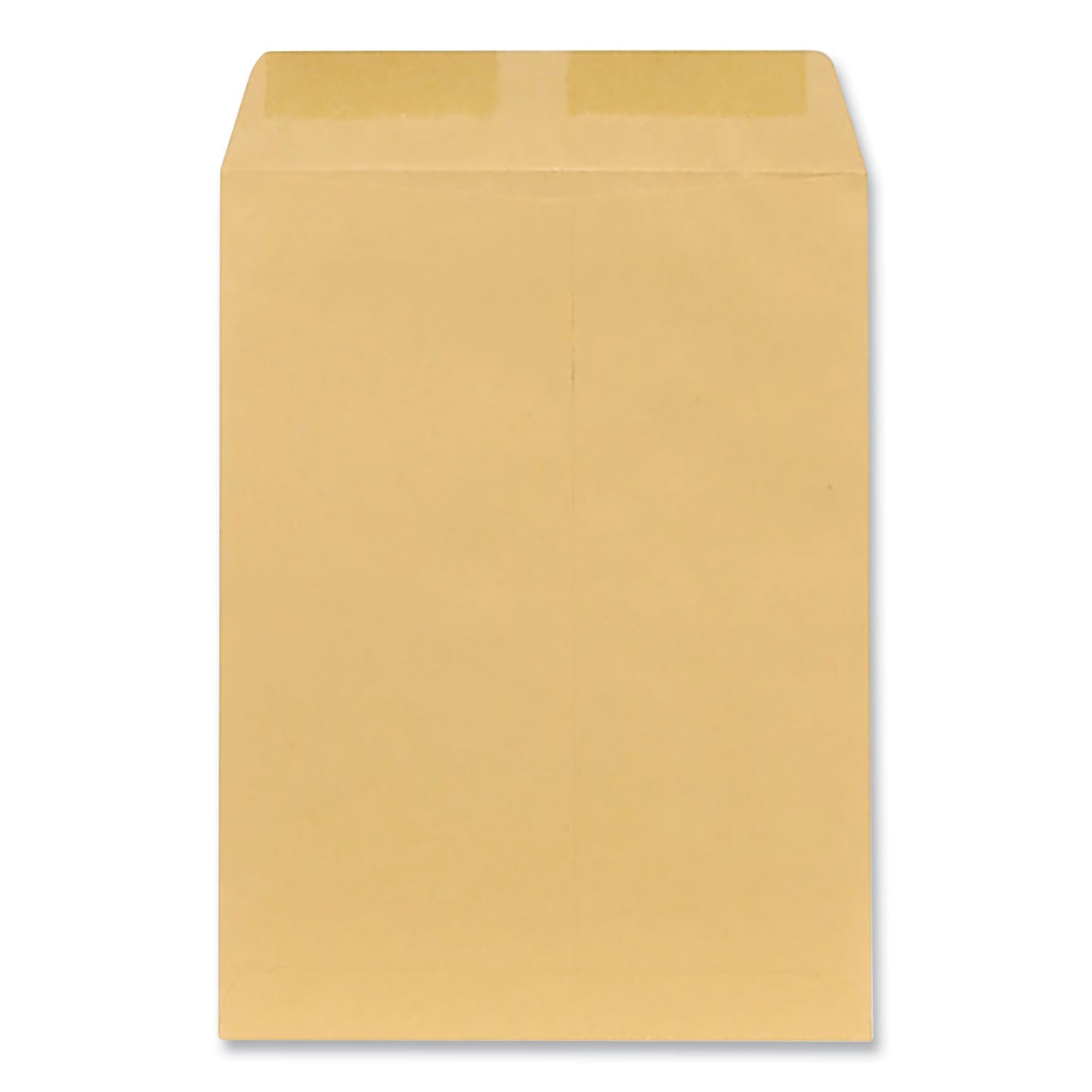 Universal Catalog Envelope, 28 lb Bond Weight Kraft, #10 1/2, Square Flap, Gummed Closure, 9 x 12, Brown Kraft, 100/Box