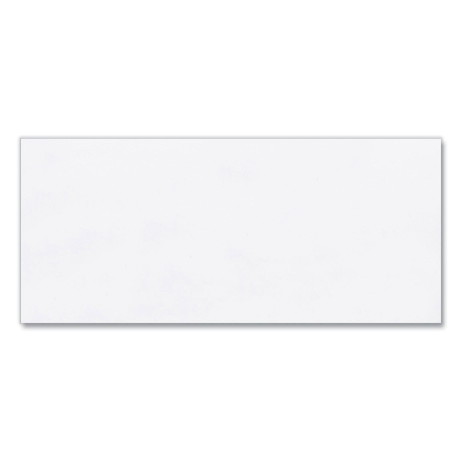 Universal Open-Side Business Envelope, #10, Commercial Flap, Diagonal Seam, Gummed Closure, 4.13 x 9.5, White, 500/Box