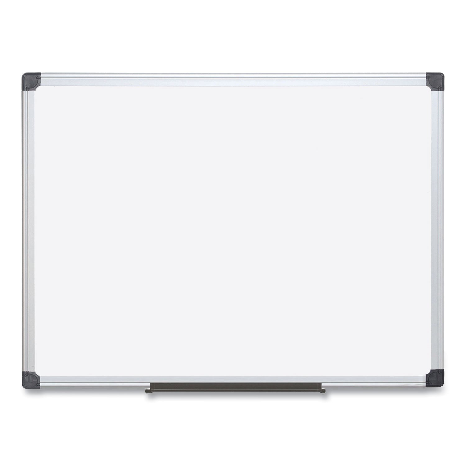 MasterVision Value Lacquered Steel Magnetic Dry Erase Board, 18 x 24, White, Aluminum