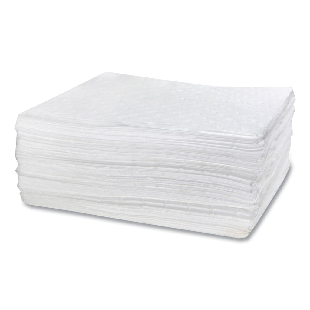HOSPECO TASKBrand Industrial Oil Only Sorbent Pad, 0.17 gal, 15 x 18, 100/Carton