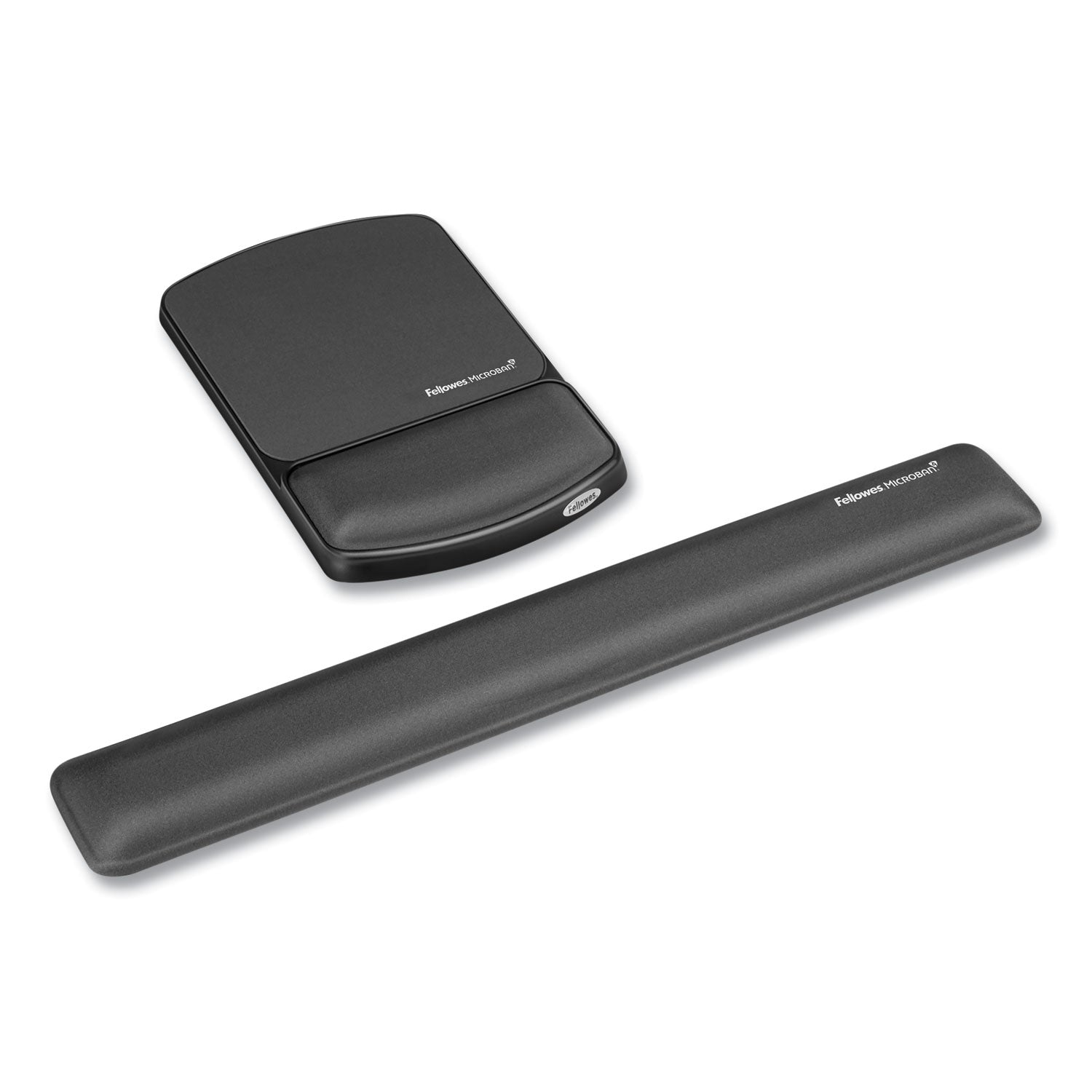 Fellowes Mouse Pad with Wrist Support with Microban Protection, 6.75 x 10.12, Graphite