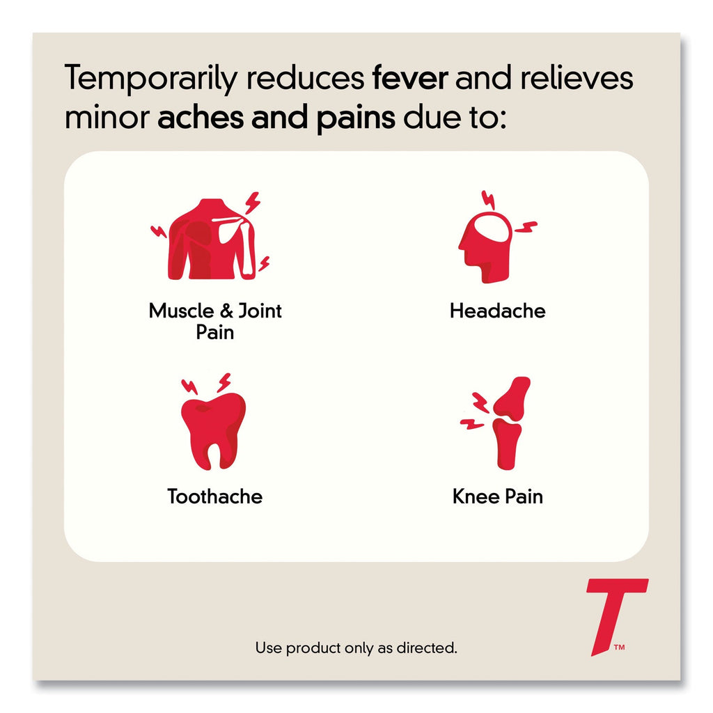 Tylenol Extra Strength Caplets, Two-Pack, 50 Packs/Box