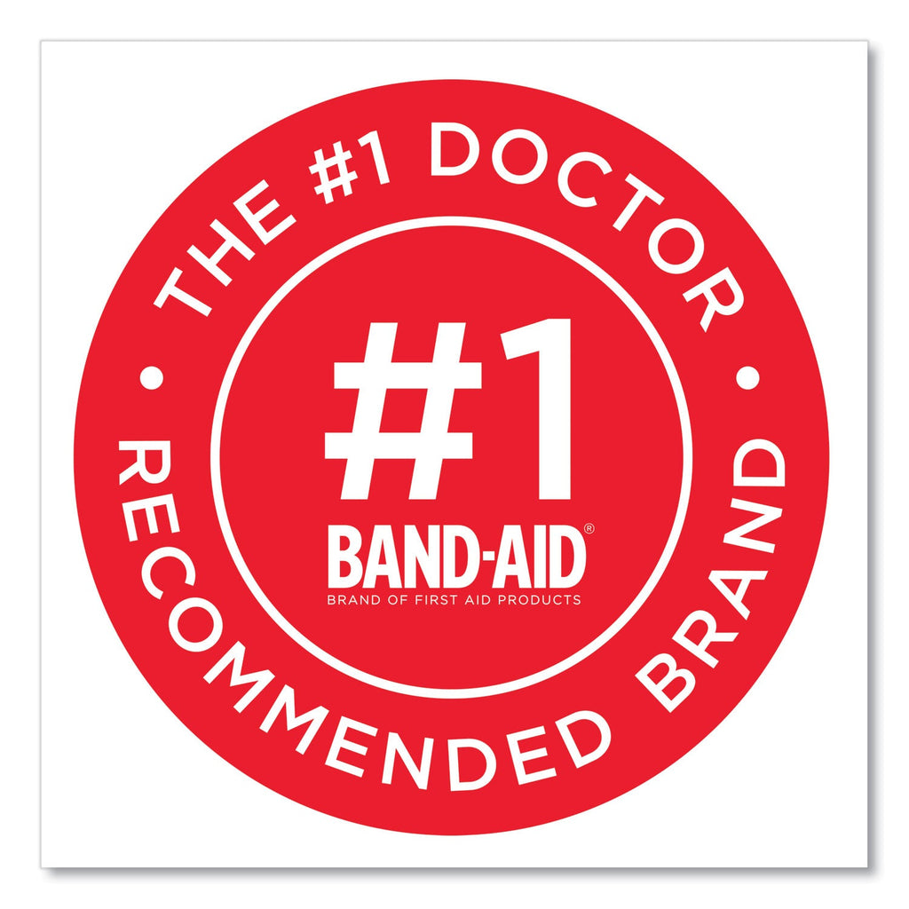 BAND-AID Flexible Fabric Extra Large Adhesive Bandages, 1.75 x 4, 10/Box