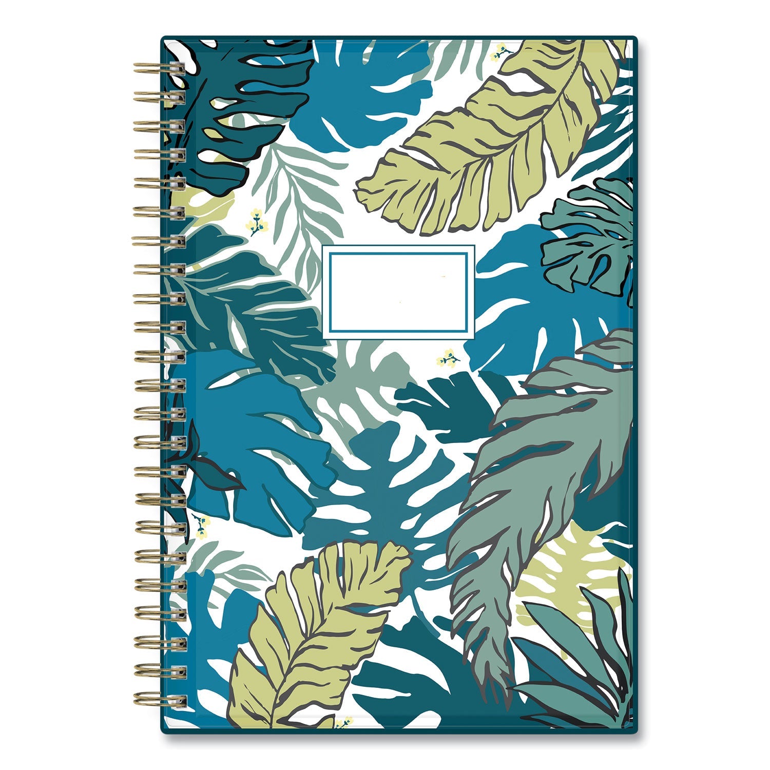 Blue Sky Grenada Create-Your-Own Cover Weekly/Monthly Planner, Floral Artwork, 8 x 5, Green/Blue/Teal Cover, 12-Month (Jan-Dec): 2023