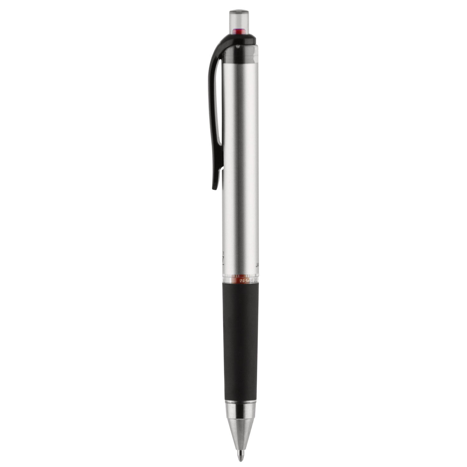 uniball 207 Impact Gel Pen, Retractable, Bold 1 mm, Red Ink, Black/Red Barrel