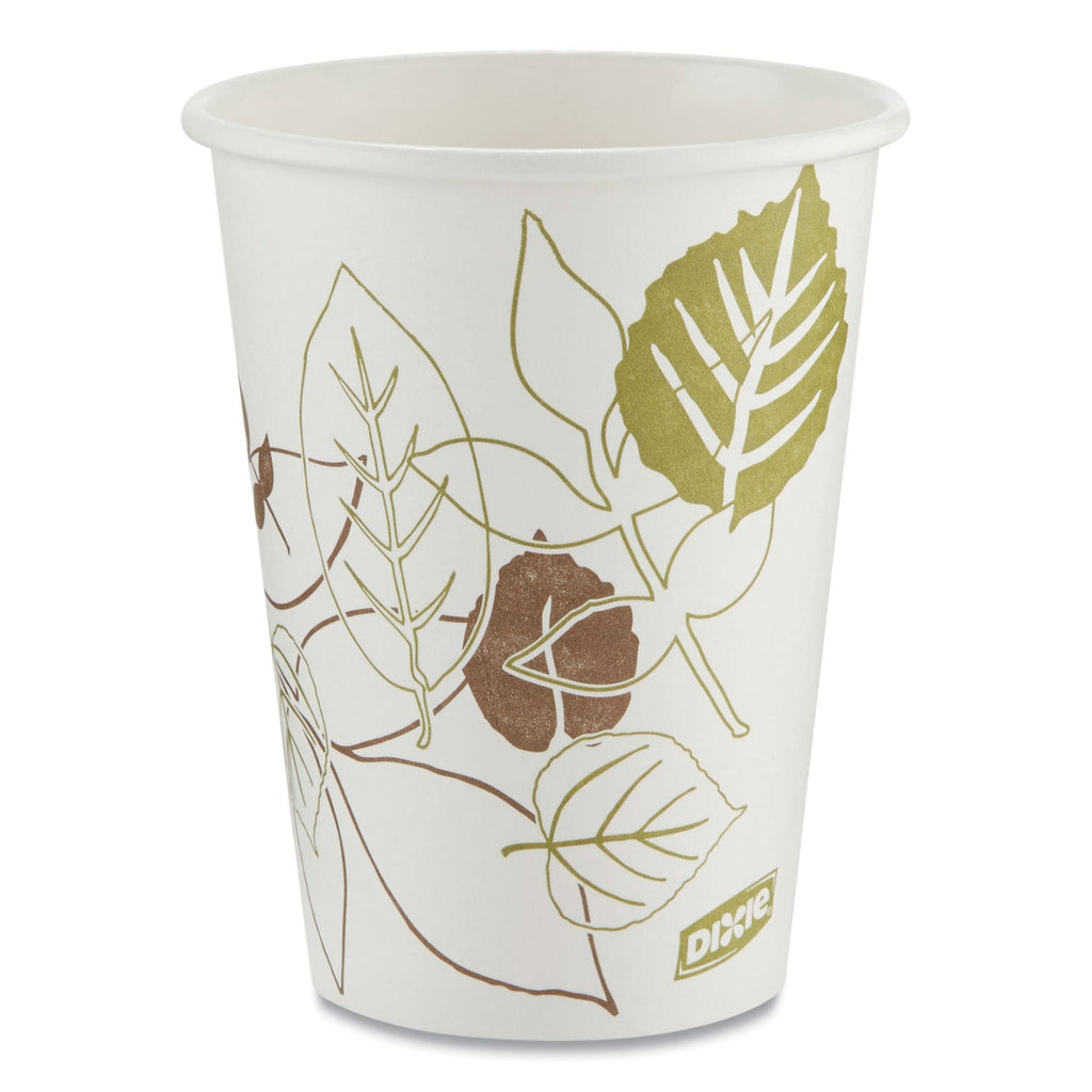 Dixie Pathways Paper Hot Cups, 12 oz, 50/Pack