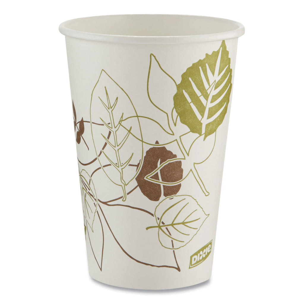 Dixie Pathways Paper Hot Cups, 16 oz, 50 Sleeve, 20 Sleeves Carton