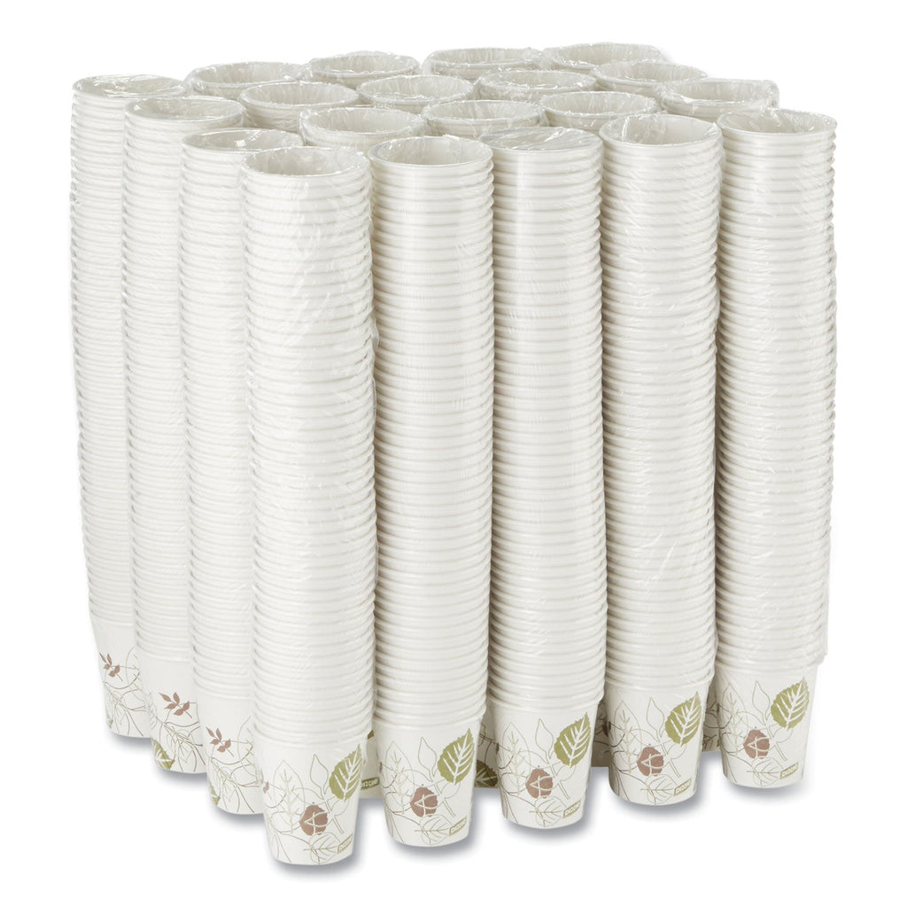 Dixie Pathways Paper Hot Cups, 10 oz, 50 Sleeve, 20 Sleeves/Carton
