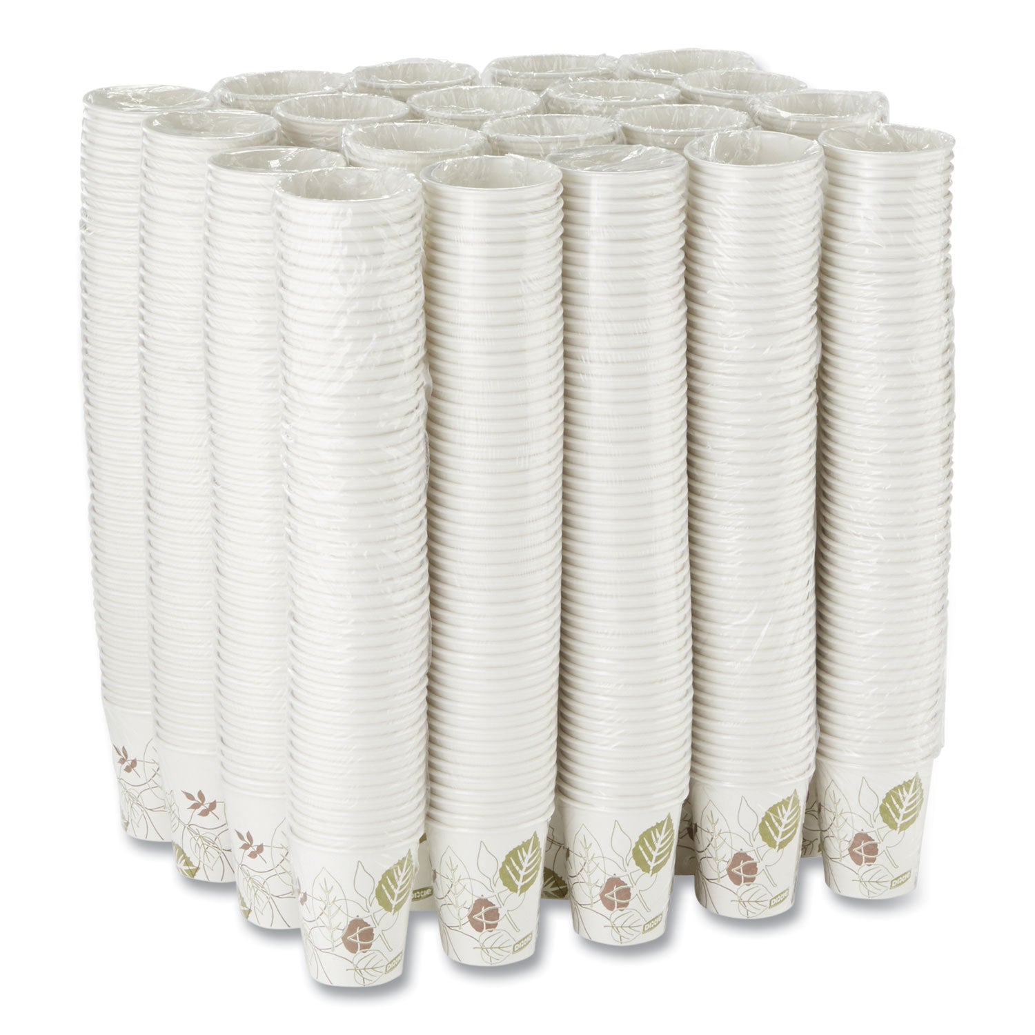 Dixie Pathways Paper Hot Cups, 10 oz, 50 Sleeve, 20 Sleeves/Carton