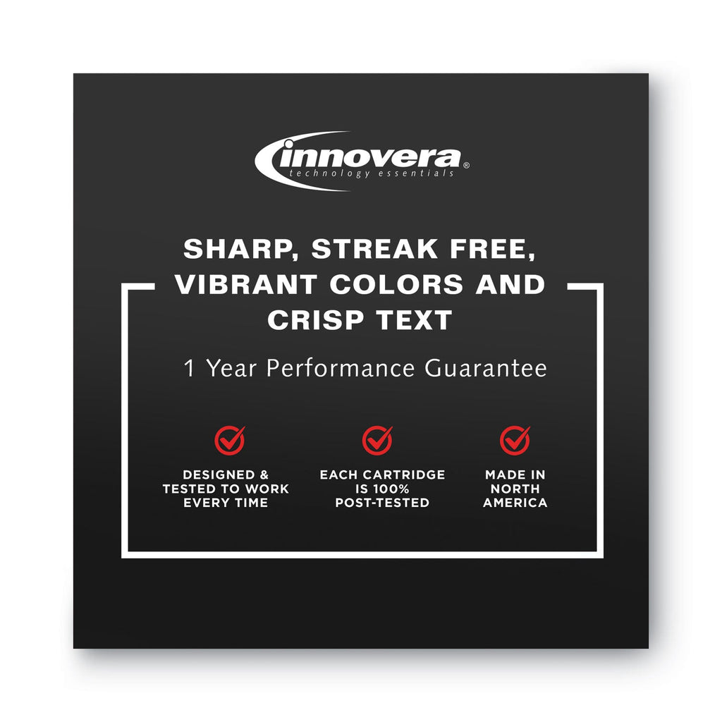 Innovera Remanufactured Cyan High-Yield, Ink, Replacement for 972XL (L0R98AN), 7,000 Page-Yield