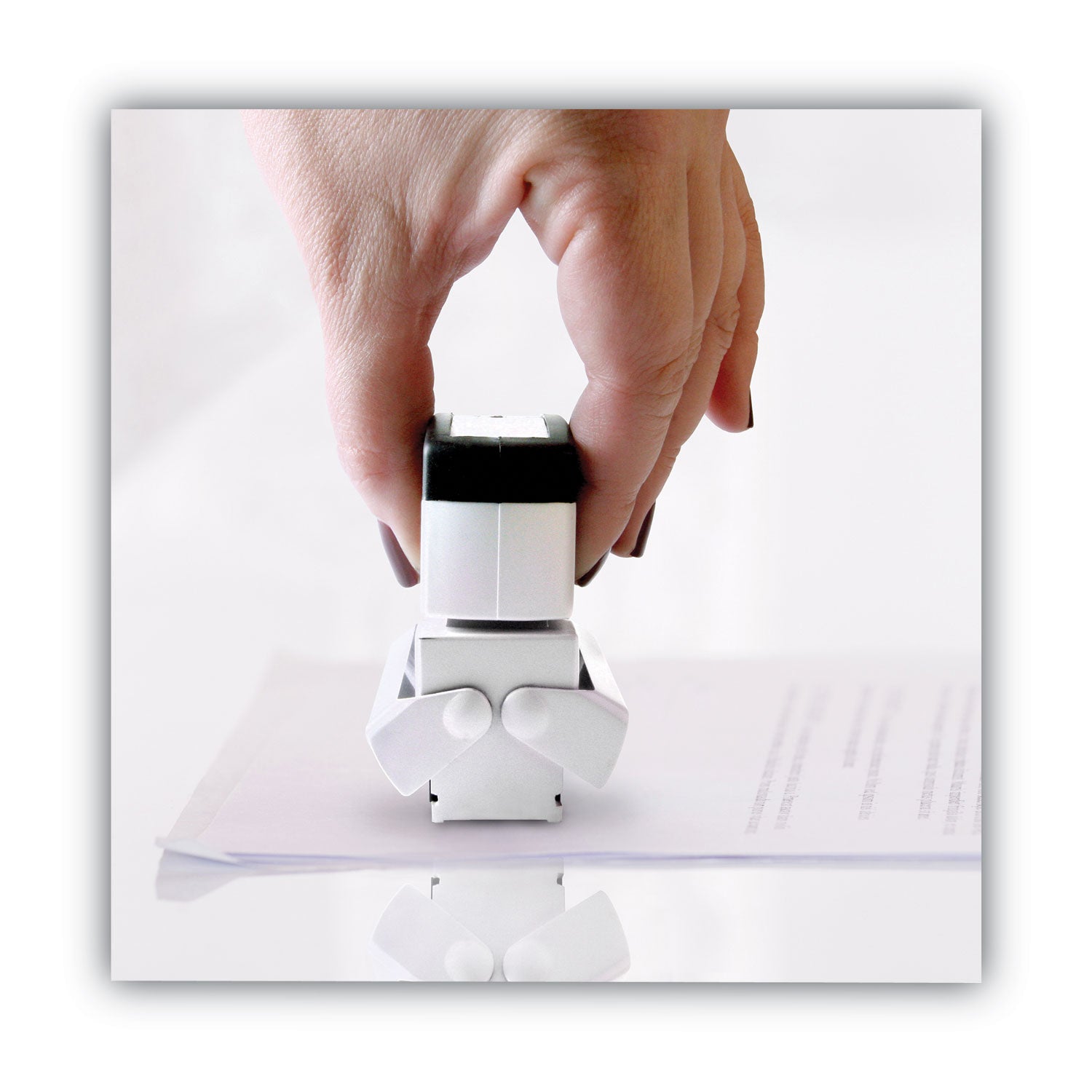 ACCUSTAMP2 Pre-Inked Shutter Stamp, Red, MAILED, 1.63 x 0.5