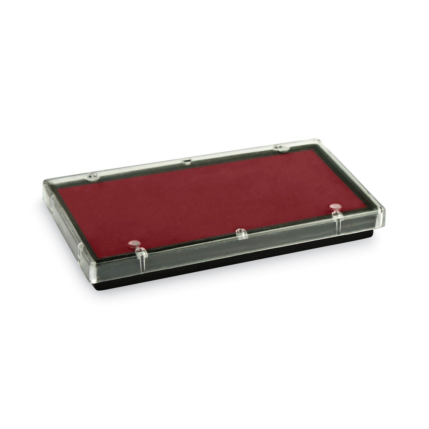 COSCO 2000PLUS Replacement Ink Pad for 2000PLUS 1SI20PGL, 1.63" x 0.25", Red