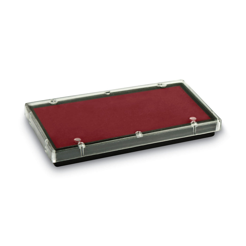 COSCO 2000PLUS Replacement Ink Pad for 2000PLUS 1SI50P, 2.81" x 0.25", Red